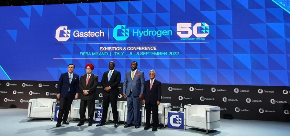 Visit of Hon’ble Minister of Petroleum and Natural Gas Shri Hardeep Singh Puri to Milan from 04-07 September, 2022 to attend Gastech 2022